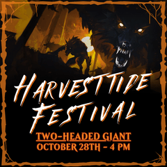 Oct 28th Harvesttide Festival 2HG